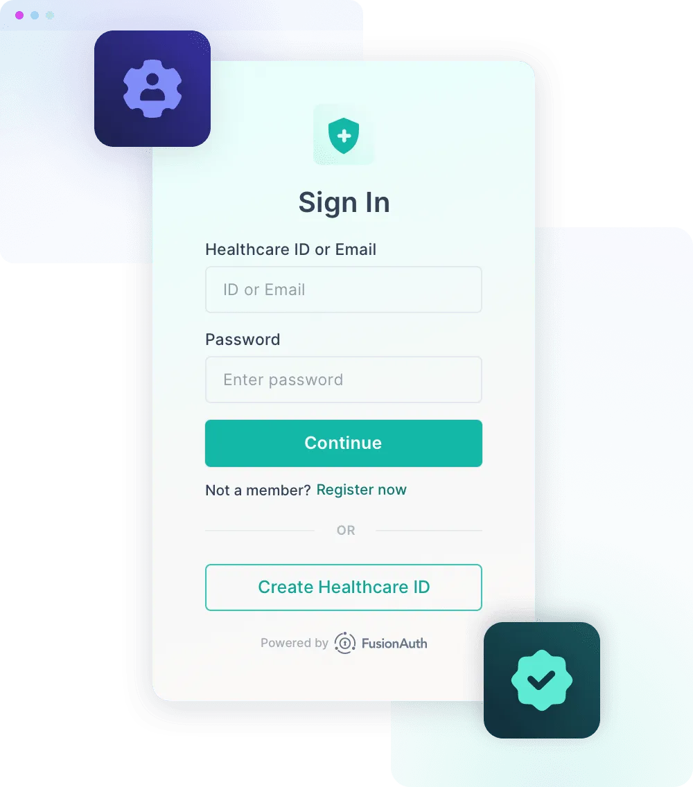 fusionauth healthcare authentication