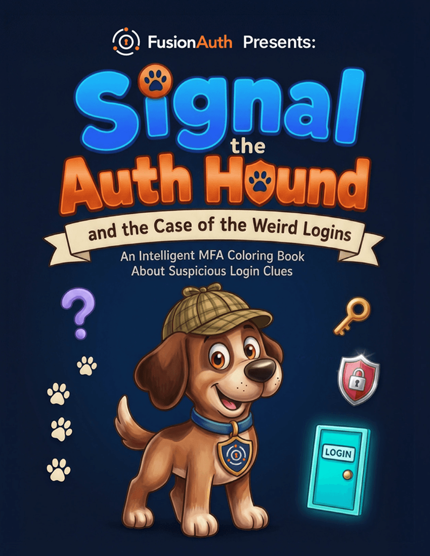 Signal the Auth Hound: The Intelligent MFA Coloring Book