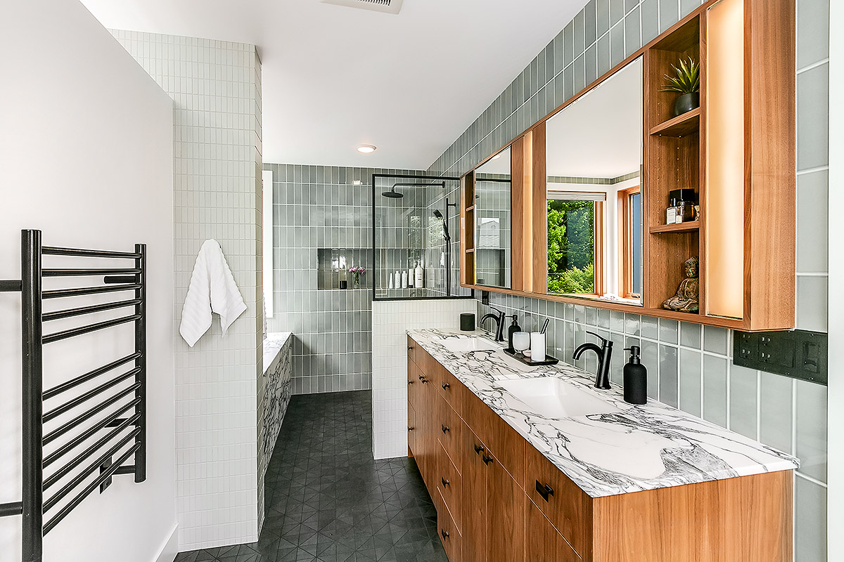 Interior Greenlake Farmhouse Renovation - gallery photo 6