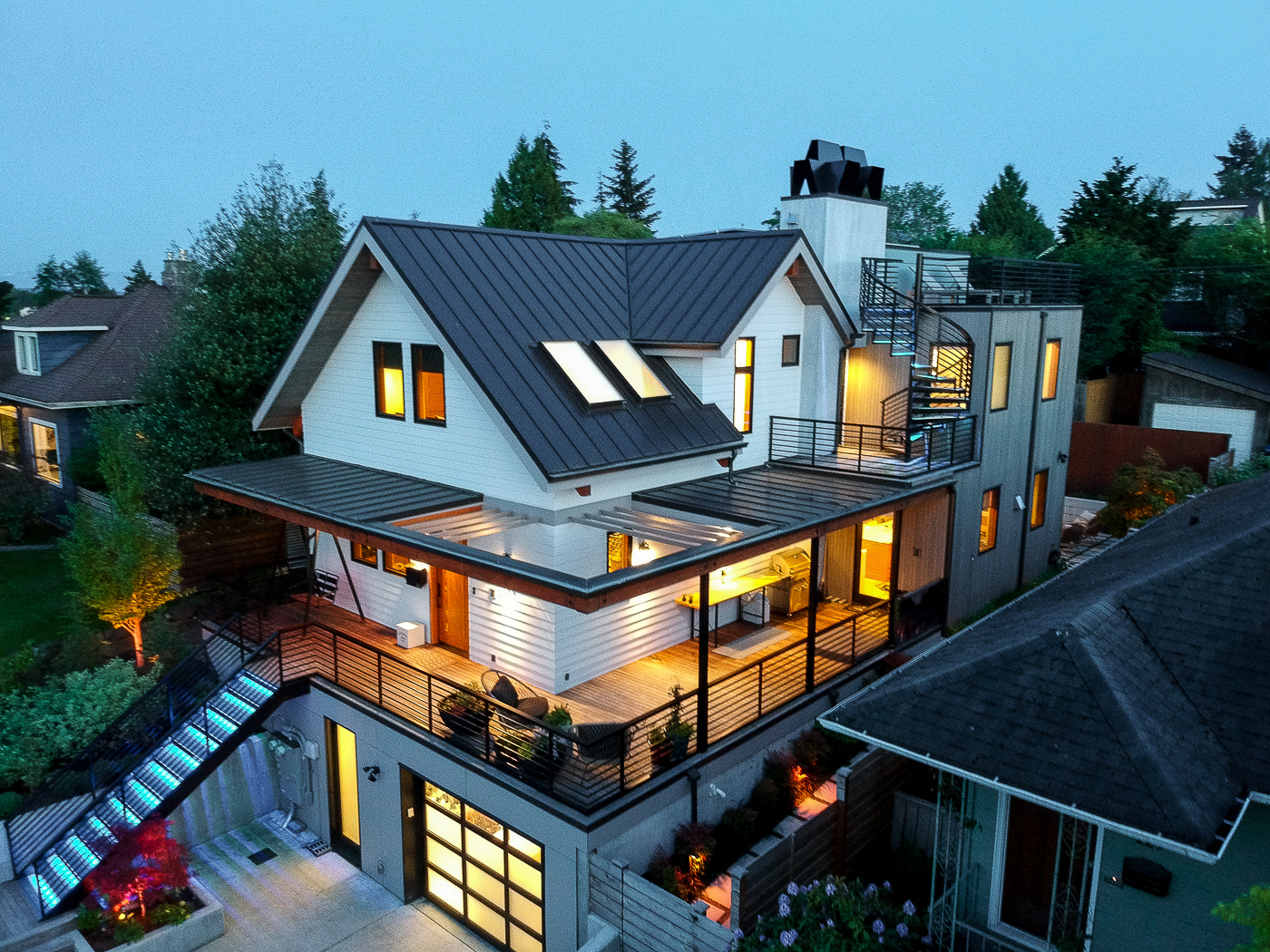 Exterior Greenlake Farmhouse Renovation - thumbnail
