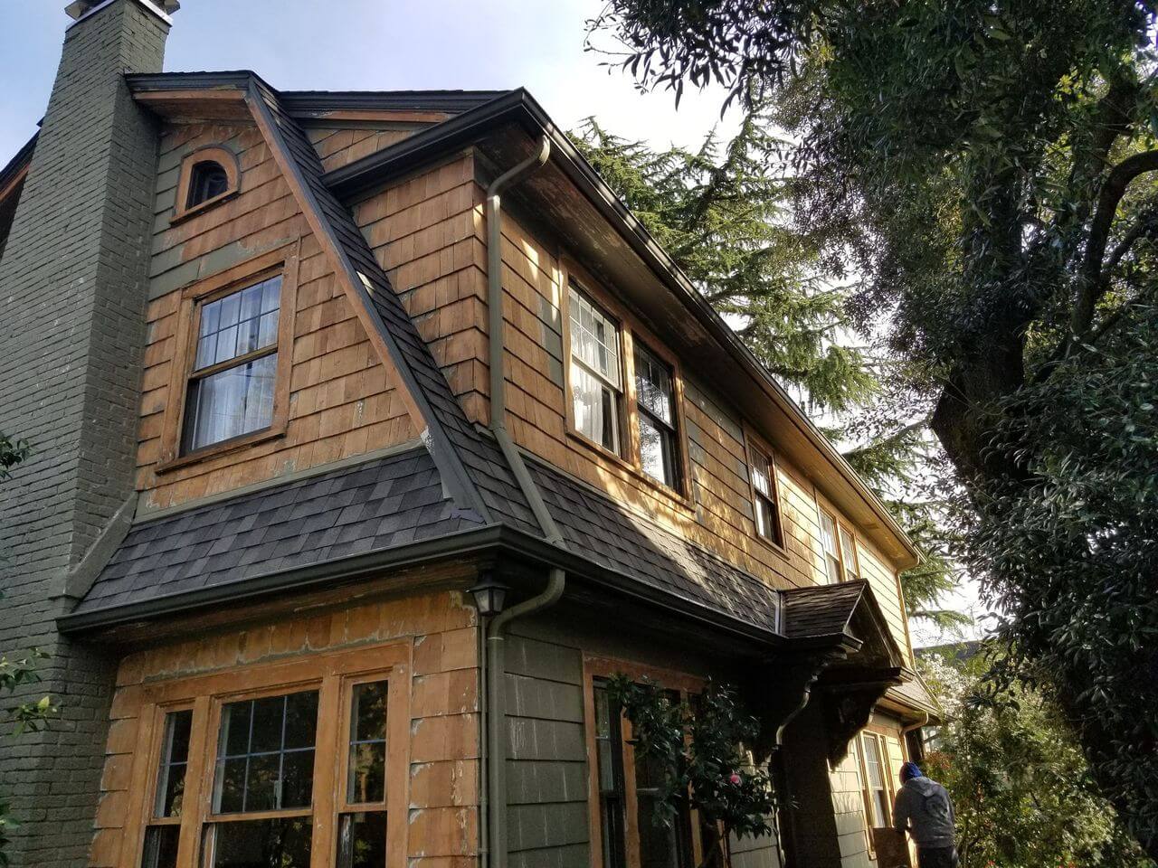 Phinney Ridge Painting - Stevens, Dutch Colonial repaint, restoration (Stevens)