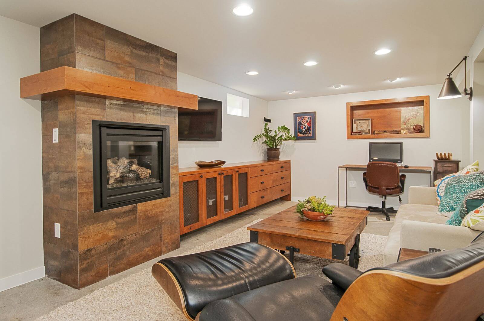 Phinney Ridge Painting - Ballard basement remodel, full paint and stain work (Ballard)