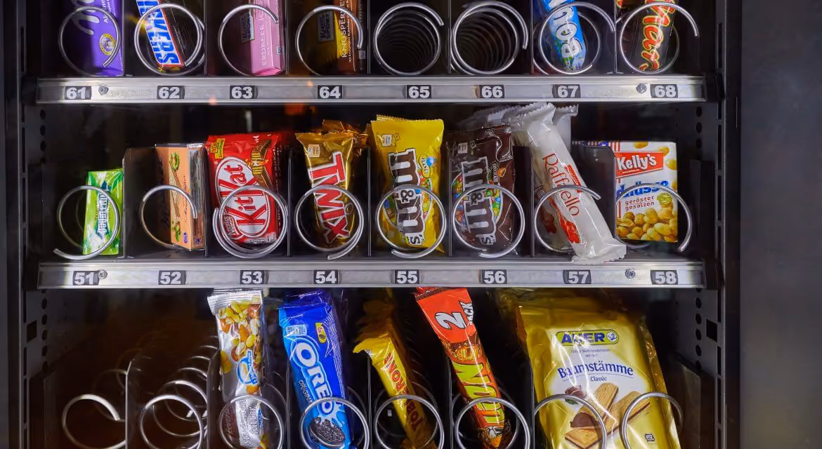 Mail to North Carolina Snack Vending