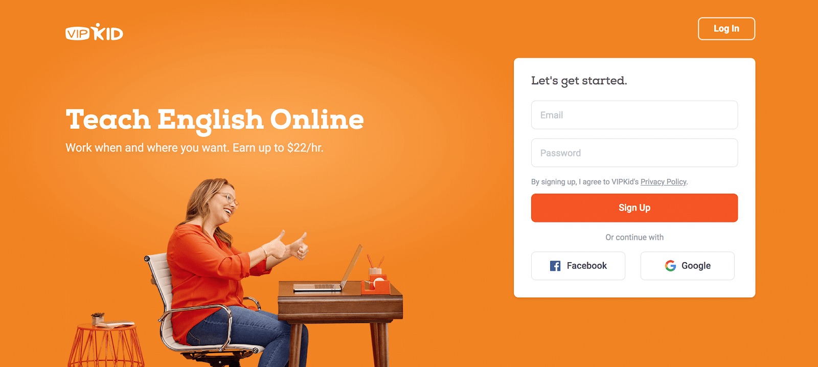 VIPKid website
