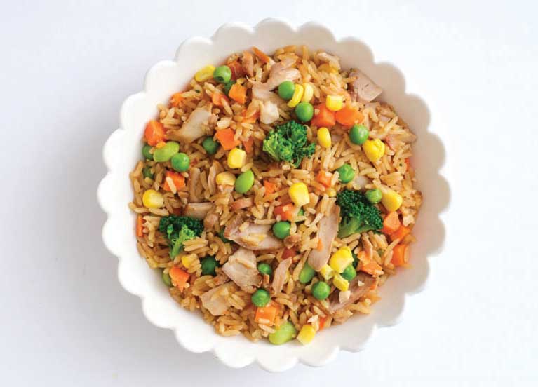 Fried Rice with Chicken