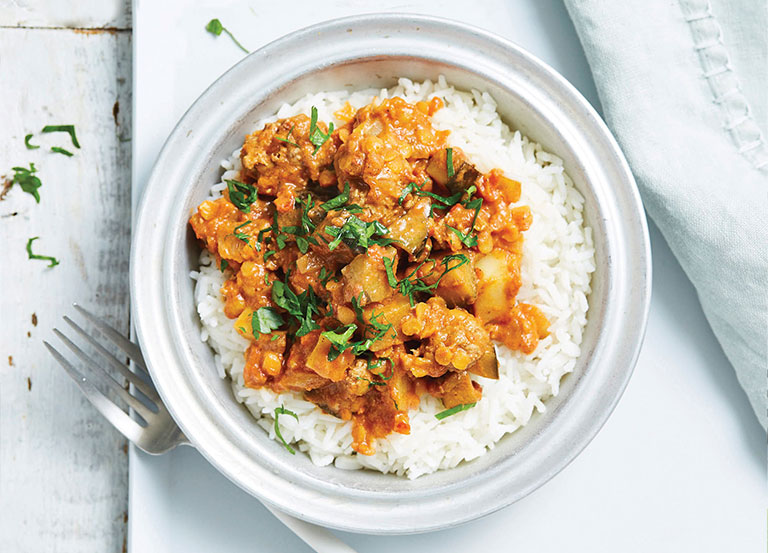 Beef Korma with Rice