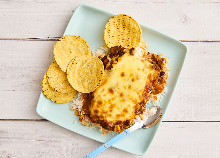 Beef Nachos with Corn Chips