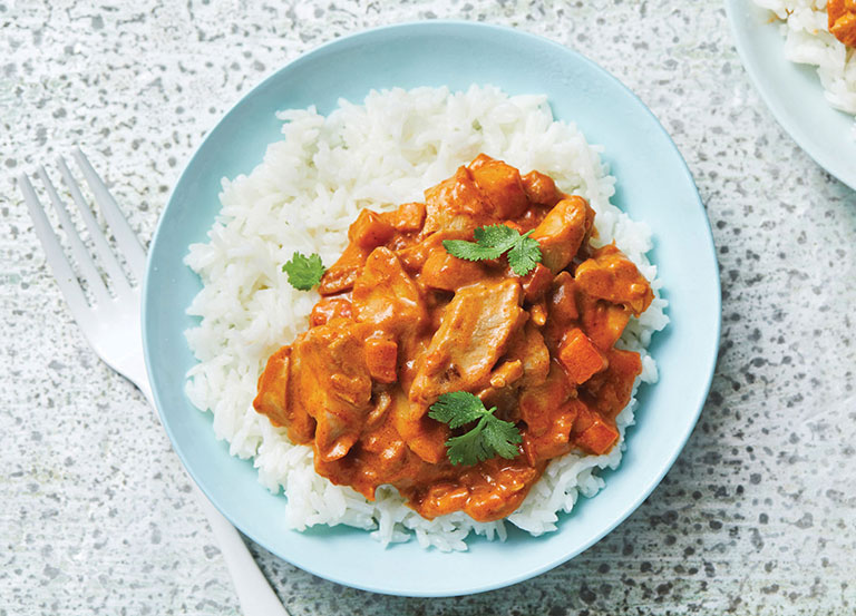 Butter Chicken with Rice