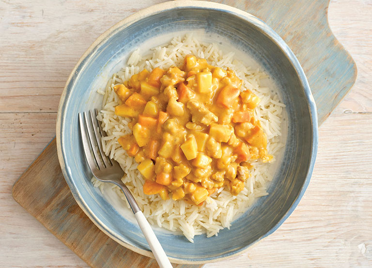Massaman Chicken Curry with Rice