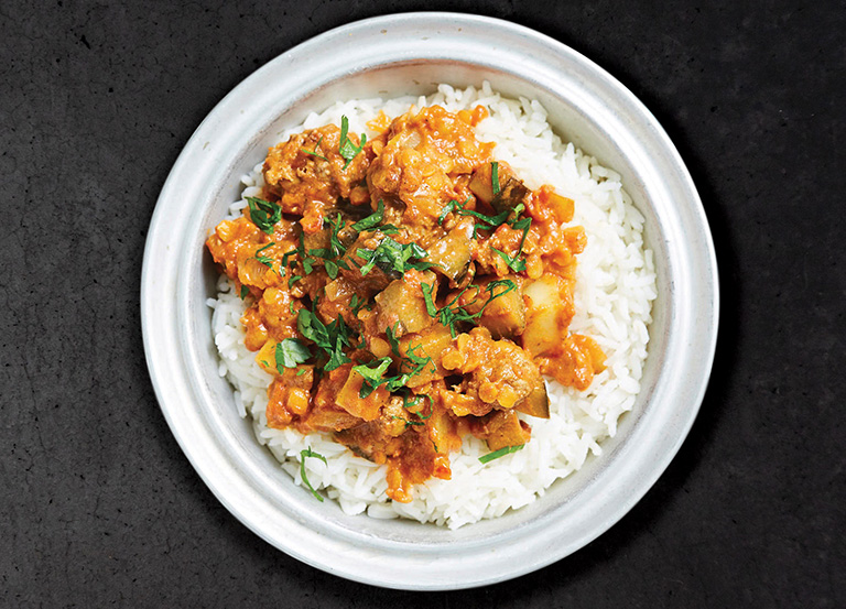 Beef Korma with Rice