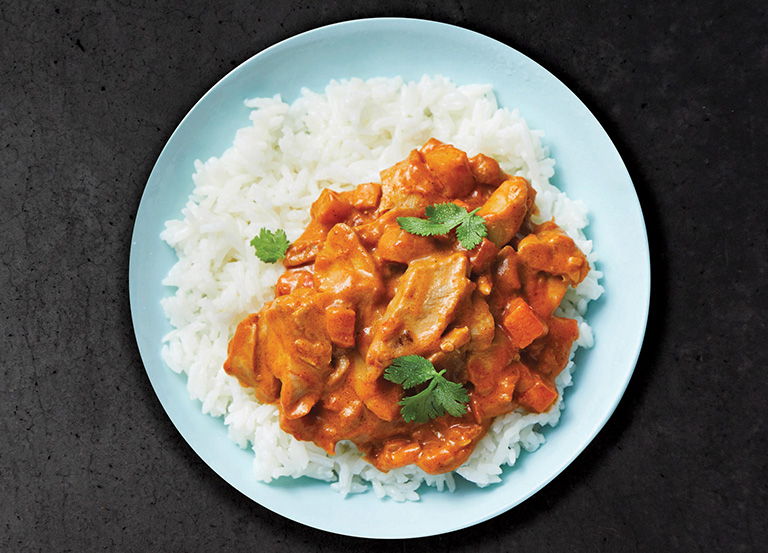 Butter Chicken with Rice