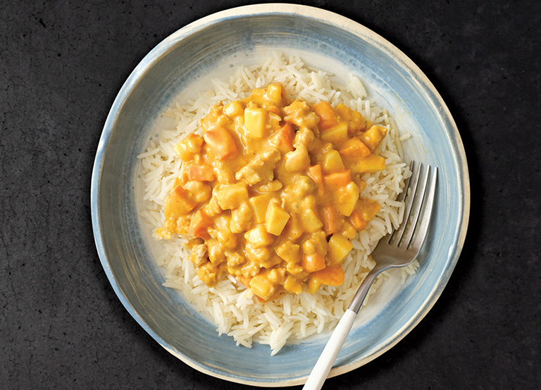 Massaman Chicken Curry with Rice