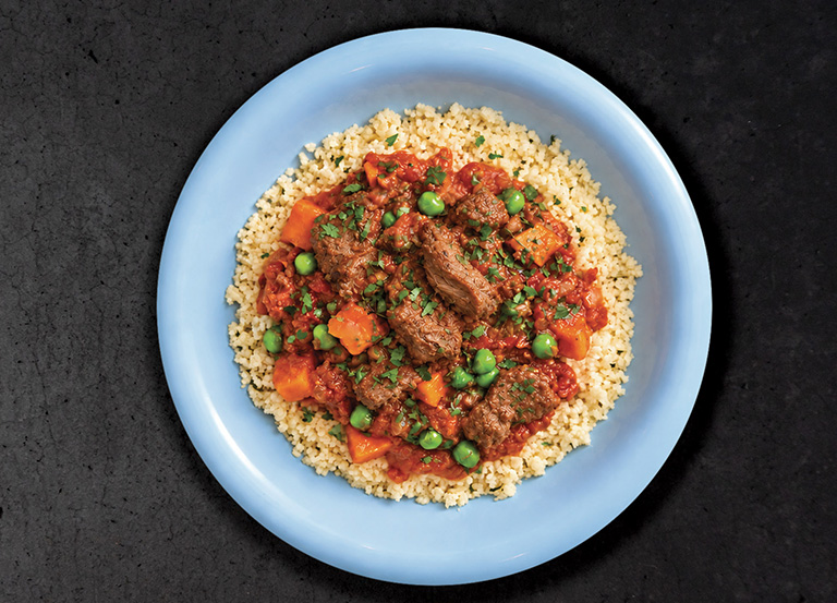 Moroccan Lamb Tagine with Couscous