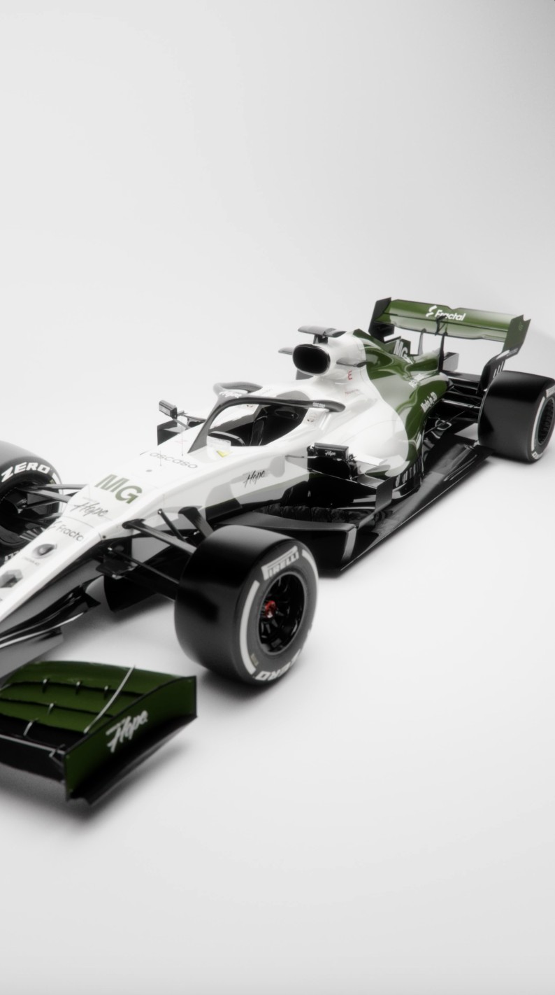 Render of F1 Car