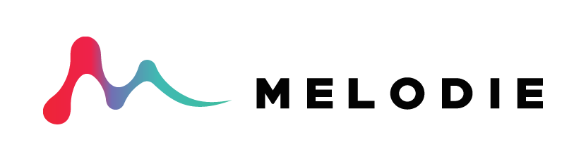 a logo with a black background
