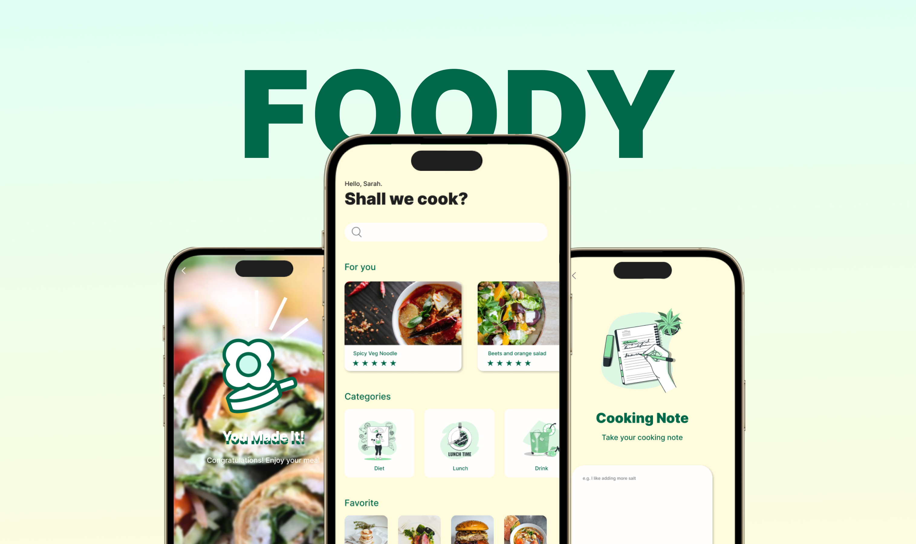 FOODY mobile app thumbnail