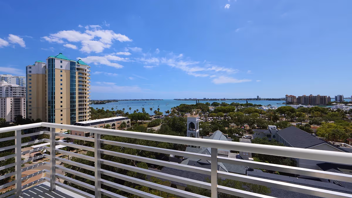 Ocean View from balcony