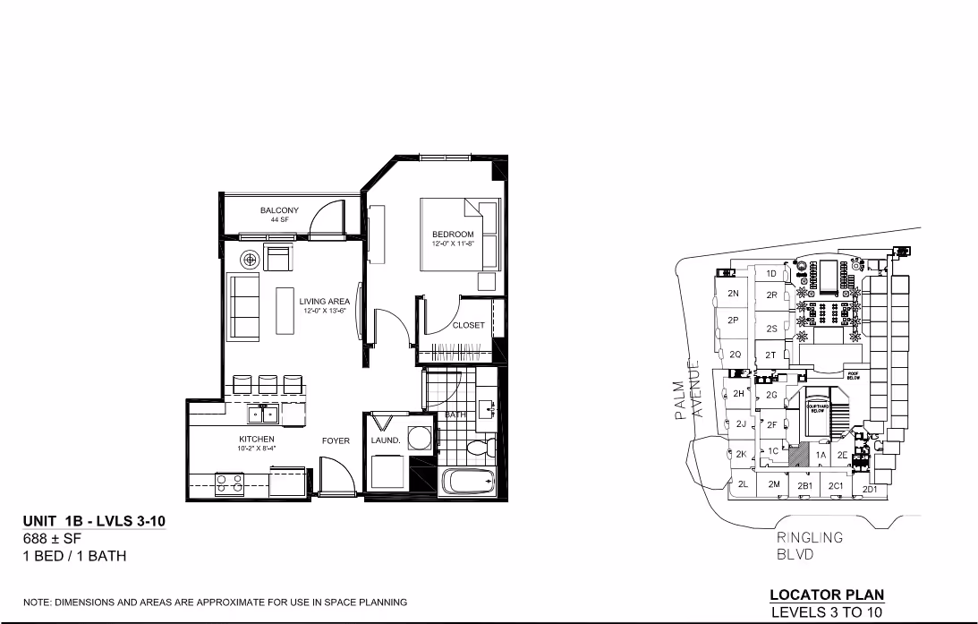 1b layout