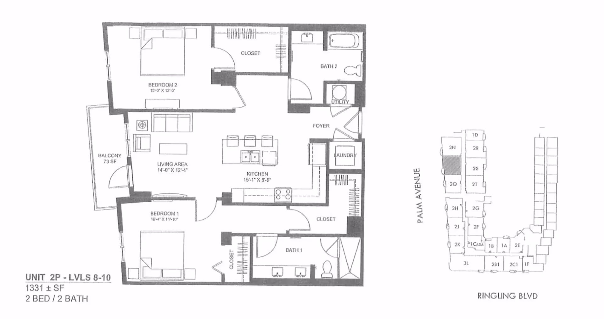 2p layout