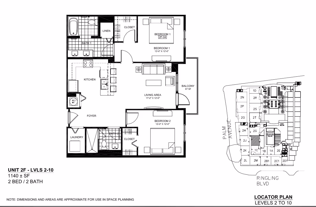2F floor plan layout