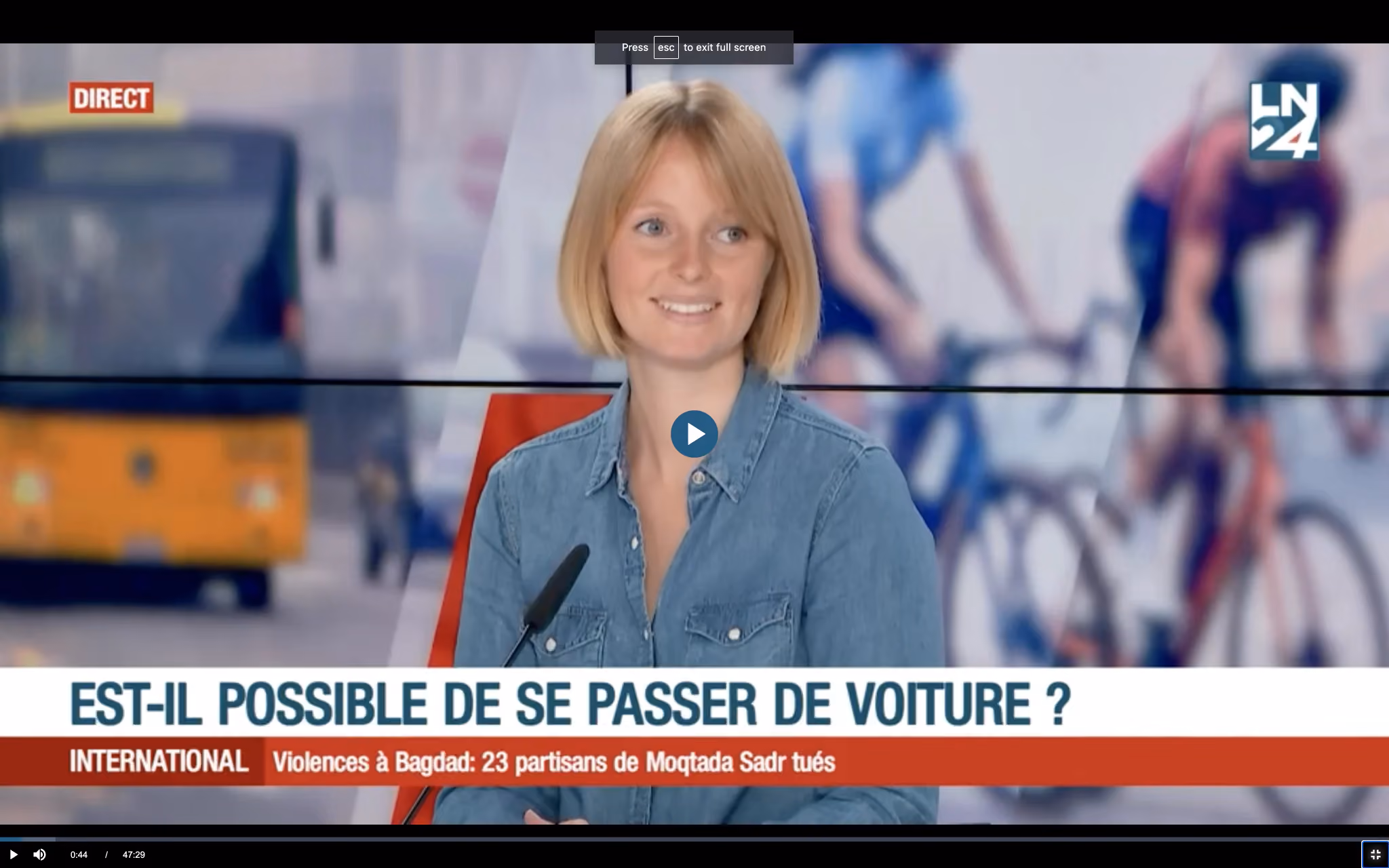 Caroline Deuse from Mob Box on LN24