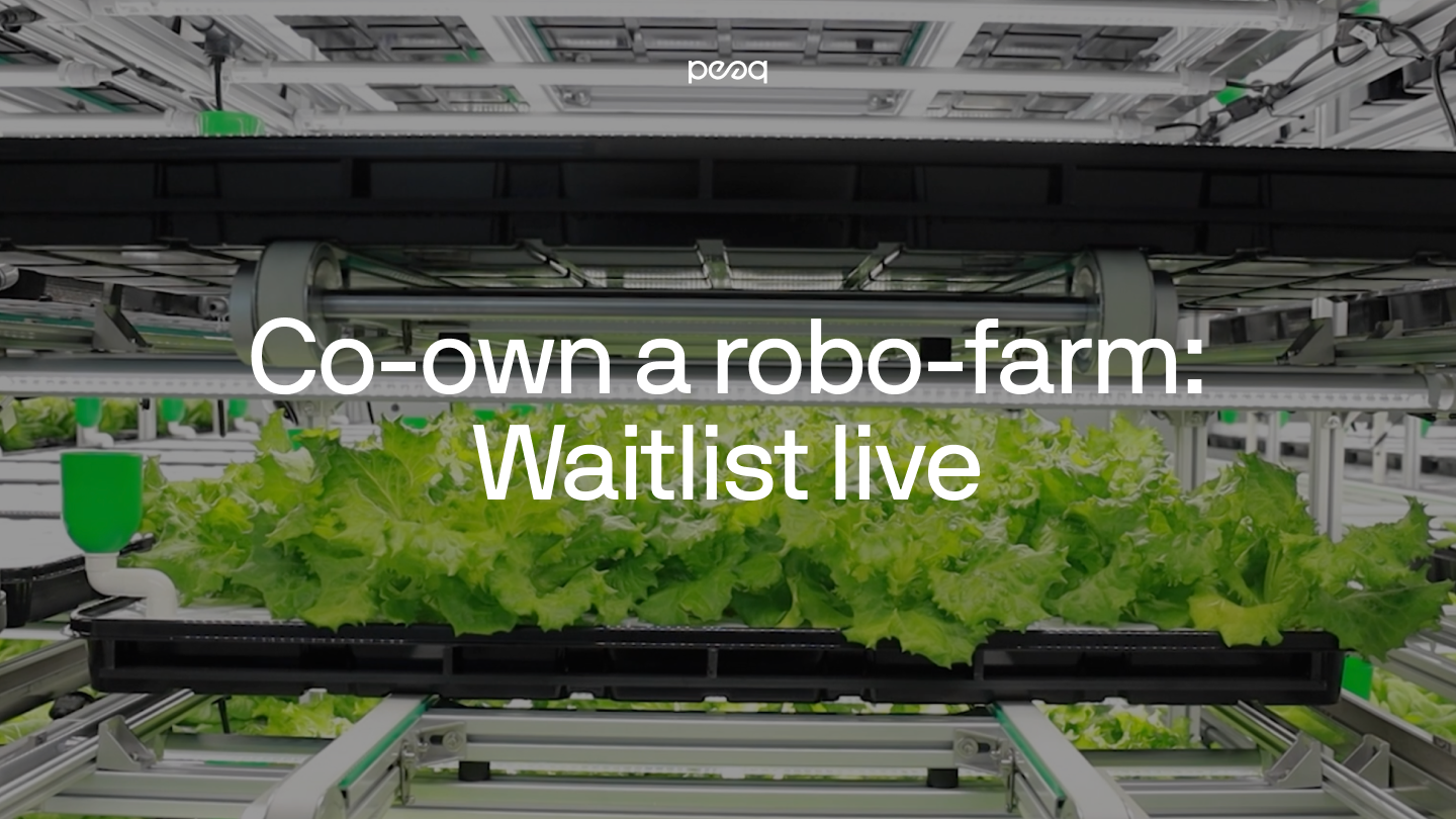 The World’s First Tokenized Robo-Farm Launches on peaq