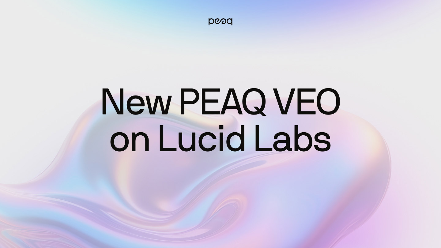 peaq’s New VEO Program is Live: Better Token Dynamics, Fair Distribution