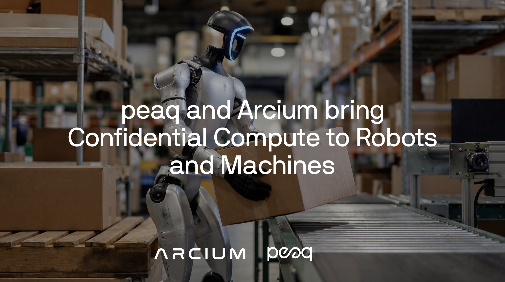 peaq and Arcium bring Confidential Compute to Robots and Machines