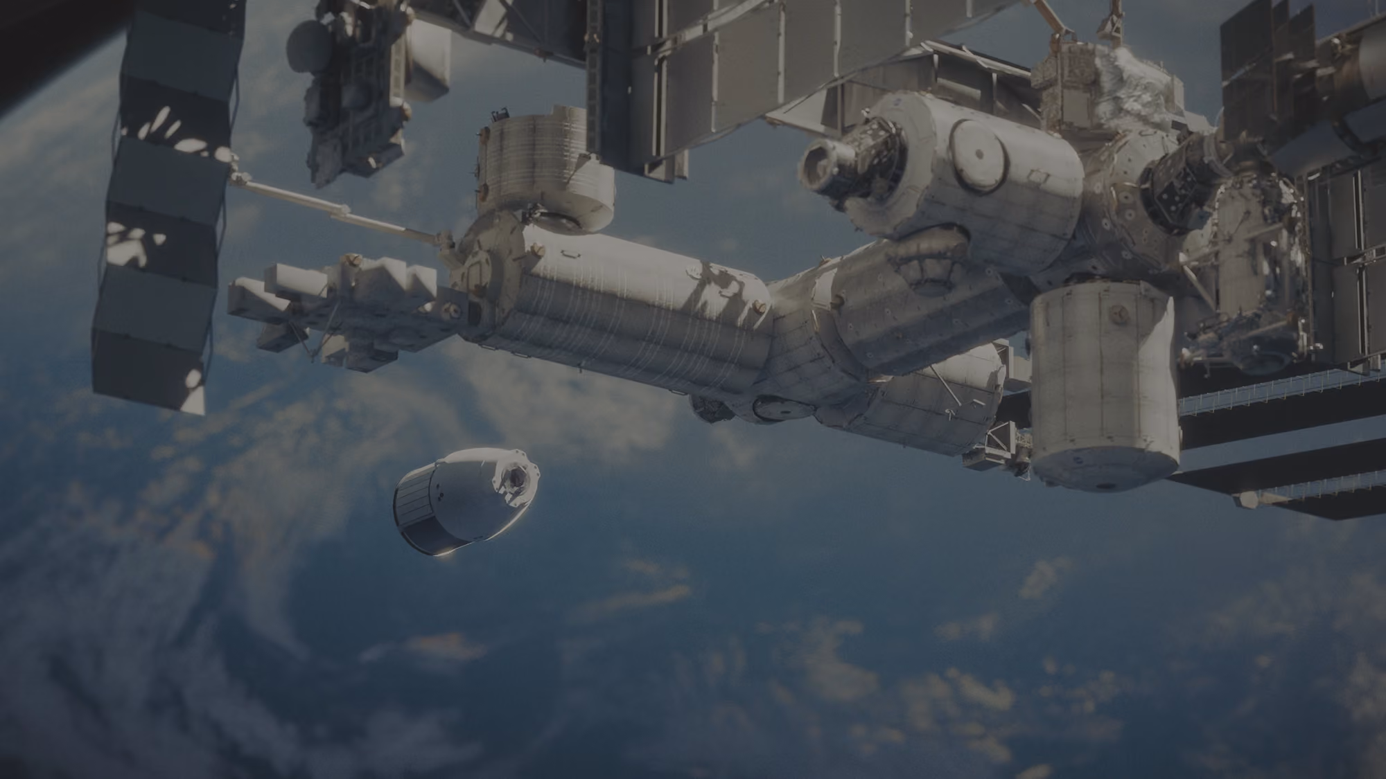 Nyx capsule render docking to the ISS
