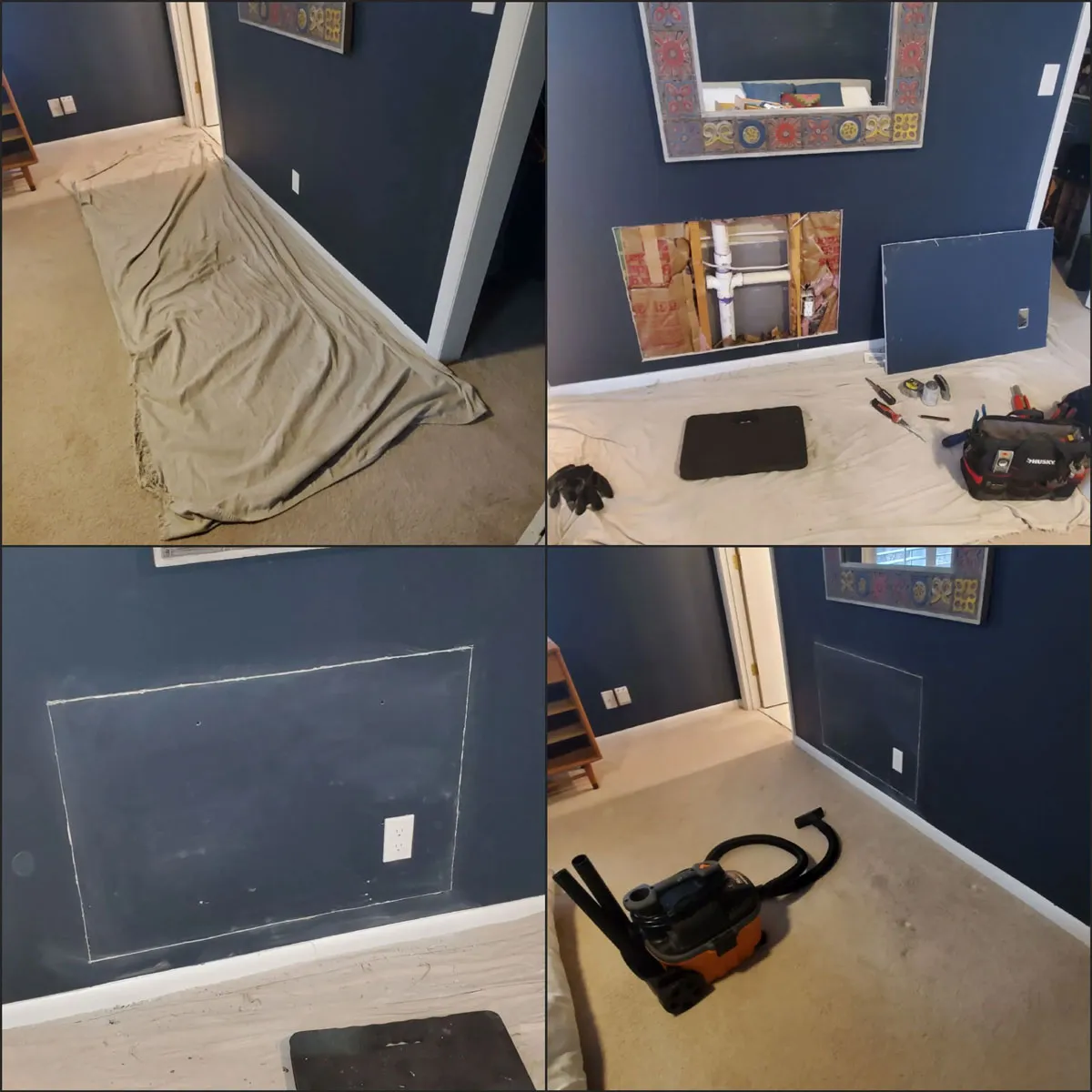 A plumbing repair project in Charlotte, NC, completed by Customers 1st Drain Cleaning & Plumbing Repairs, LLC.