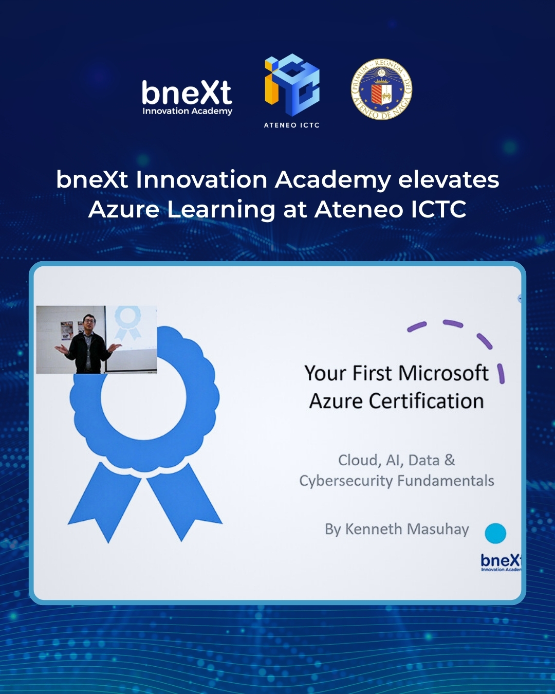 Innovation Academy Talks About Azure in ADNU ICTC 