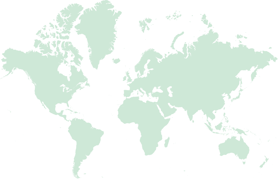 A Mao of the world with specific area
