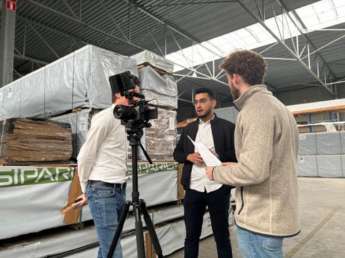 Nordin en klanten achter de schermen