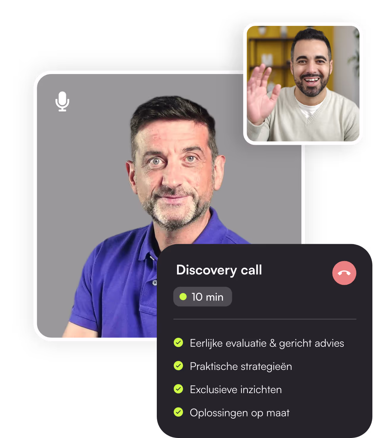 illustratie van discovery call
