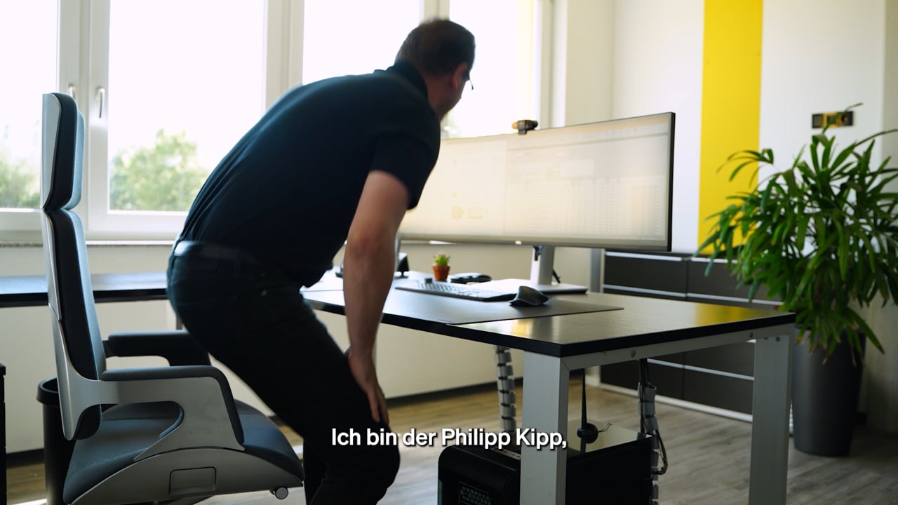 Philipp Kipp, Geschäftsführer Kipp Elektro GmbH, im Videointerview über PowerUs