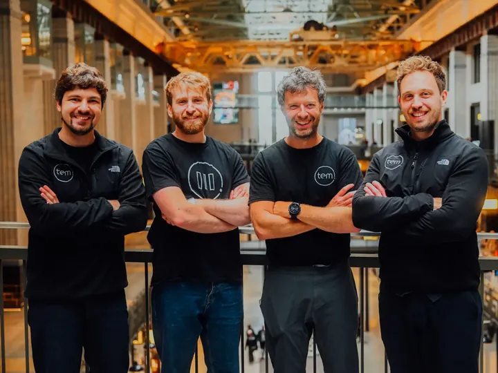 TEM Energy co-founders Joe McDonald, Jason Stocks, Bartlomiej Szostek and Ross Mackay