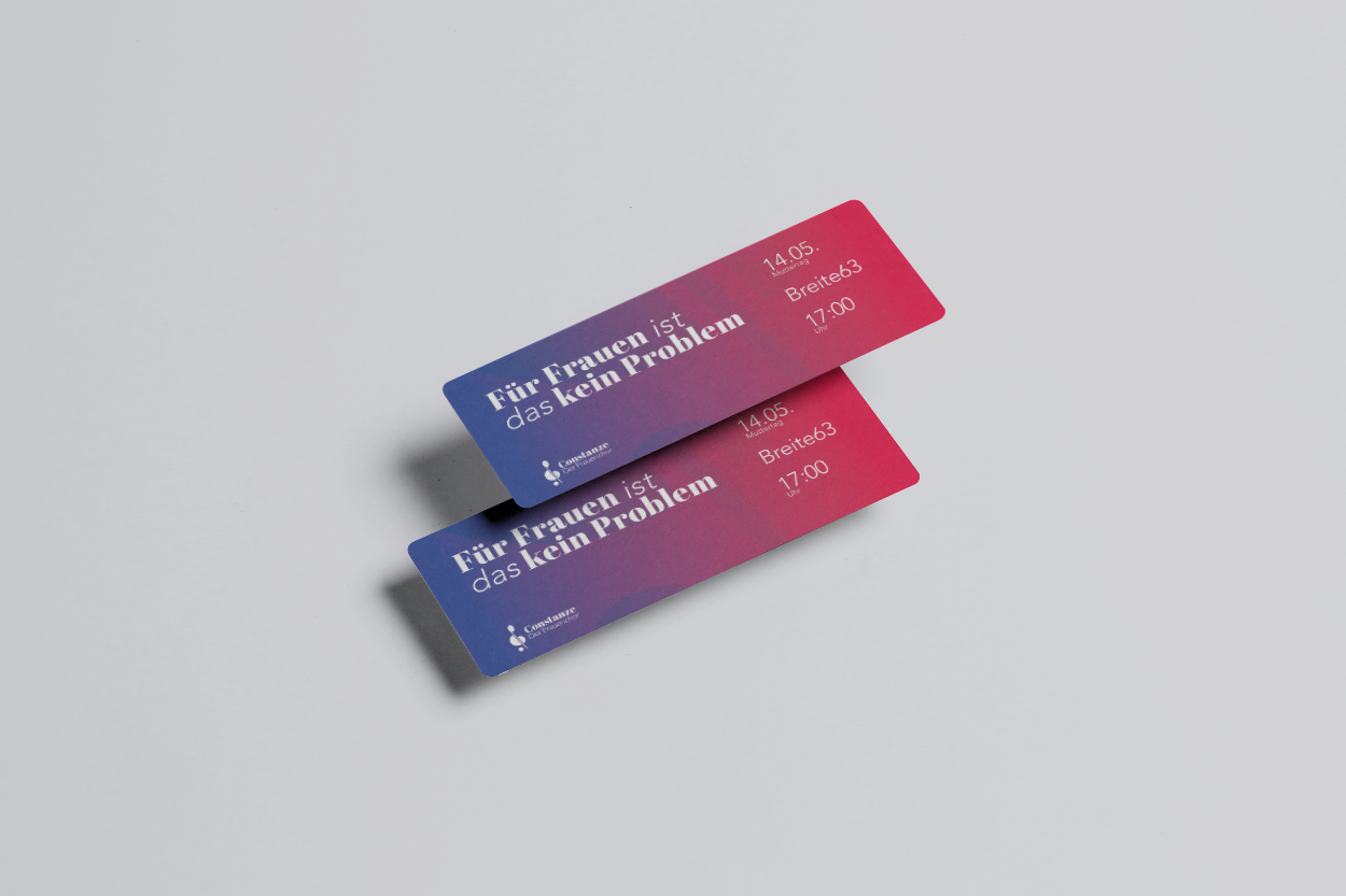 ©2023 Tim Engel Eintrittskarten Frauenchor Constanze