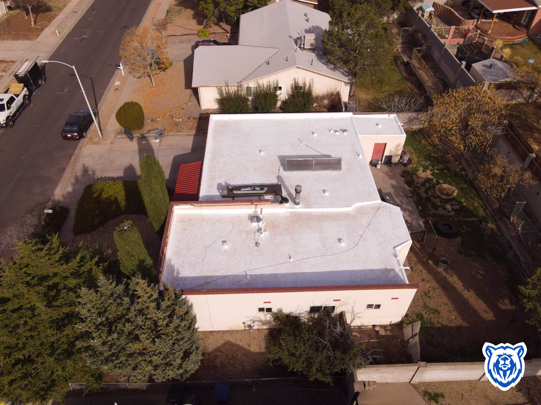 new TPO roof installation in East side Albuquerque, NM