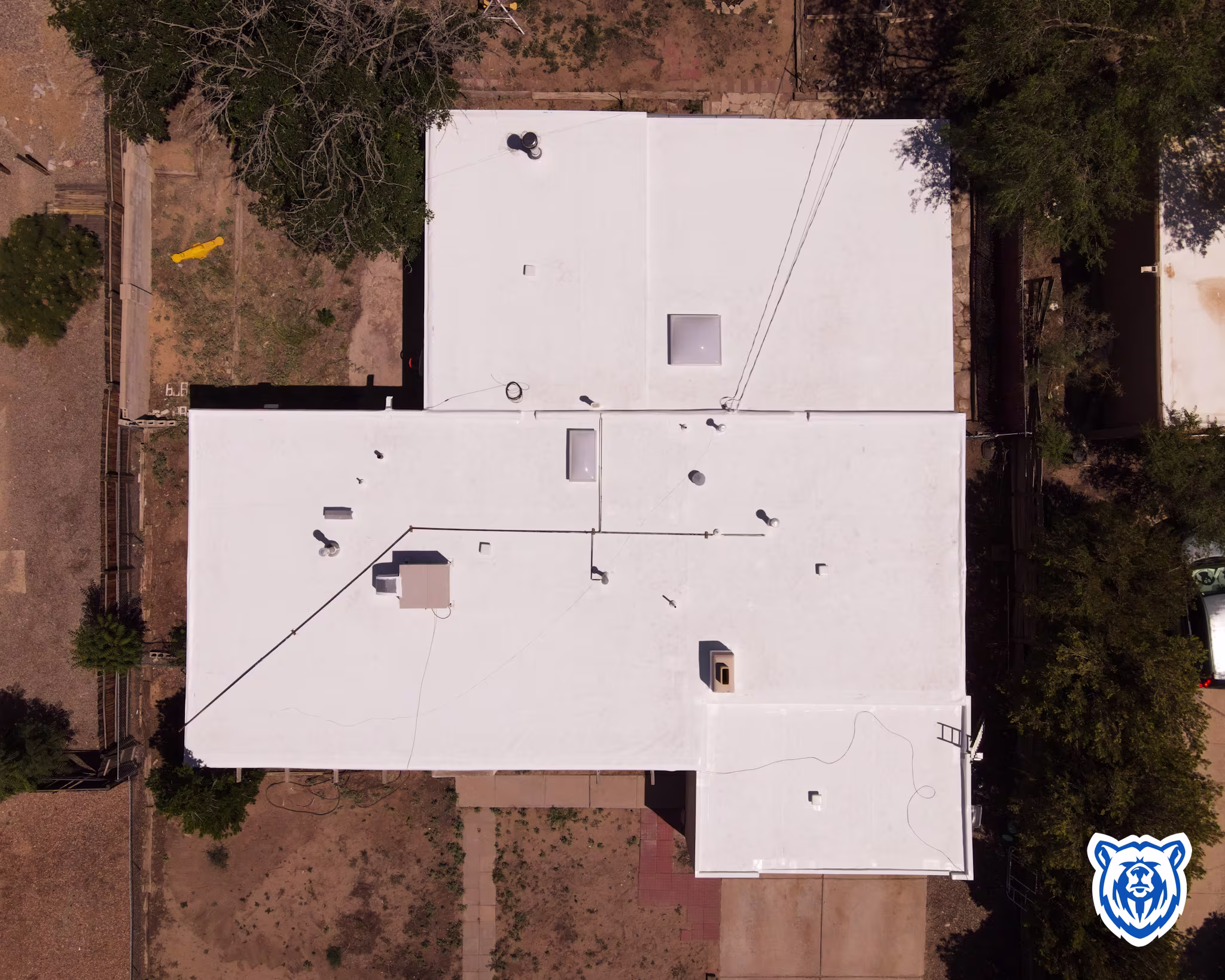 white TPO installation in northwest Albuquerque, NM