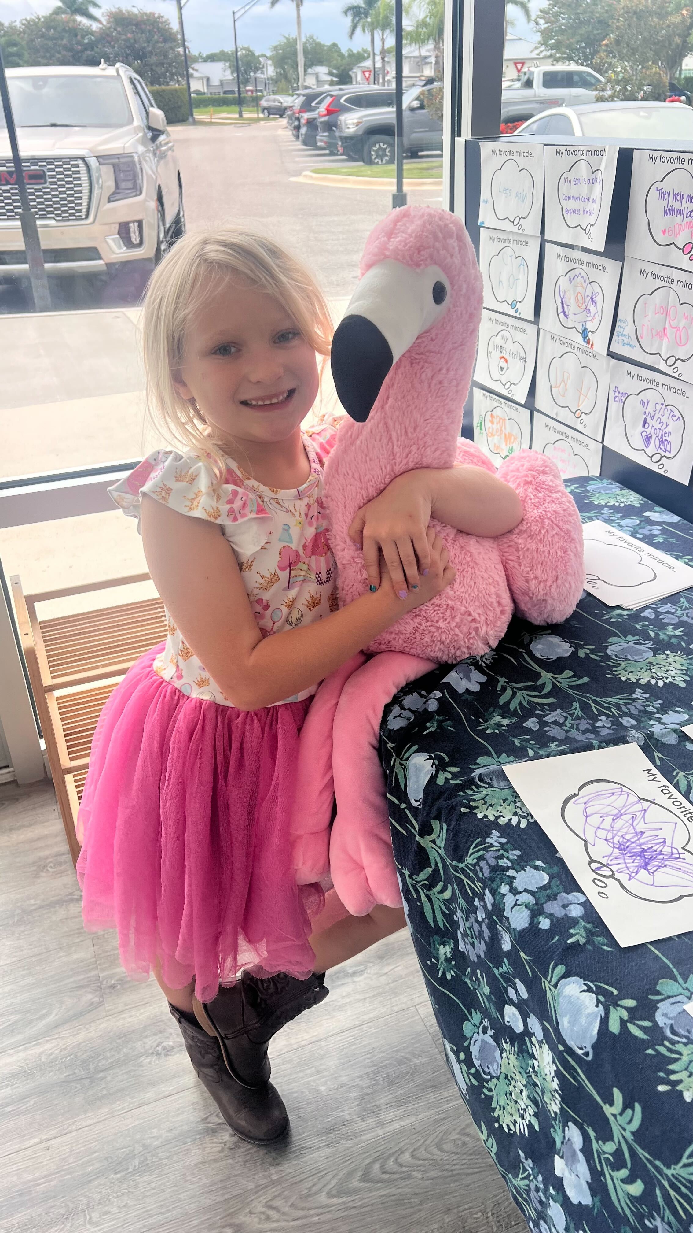 A child focusing after pediatric chiropractic care at Pinnacle Chiropractic.