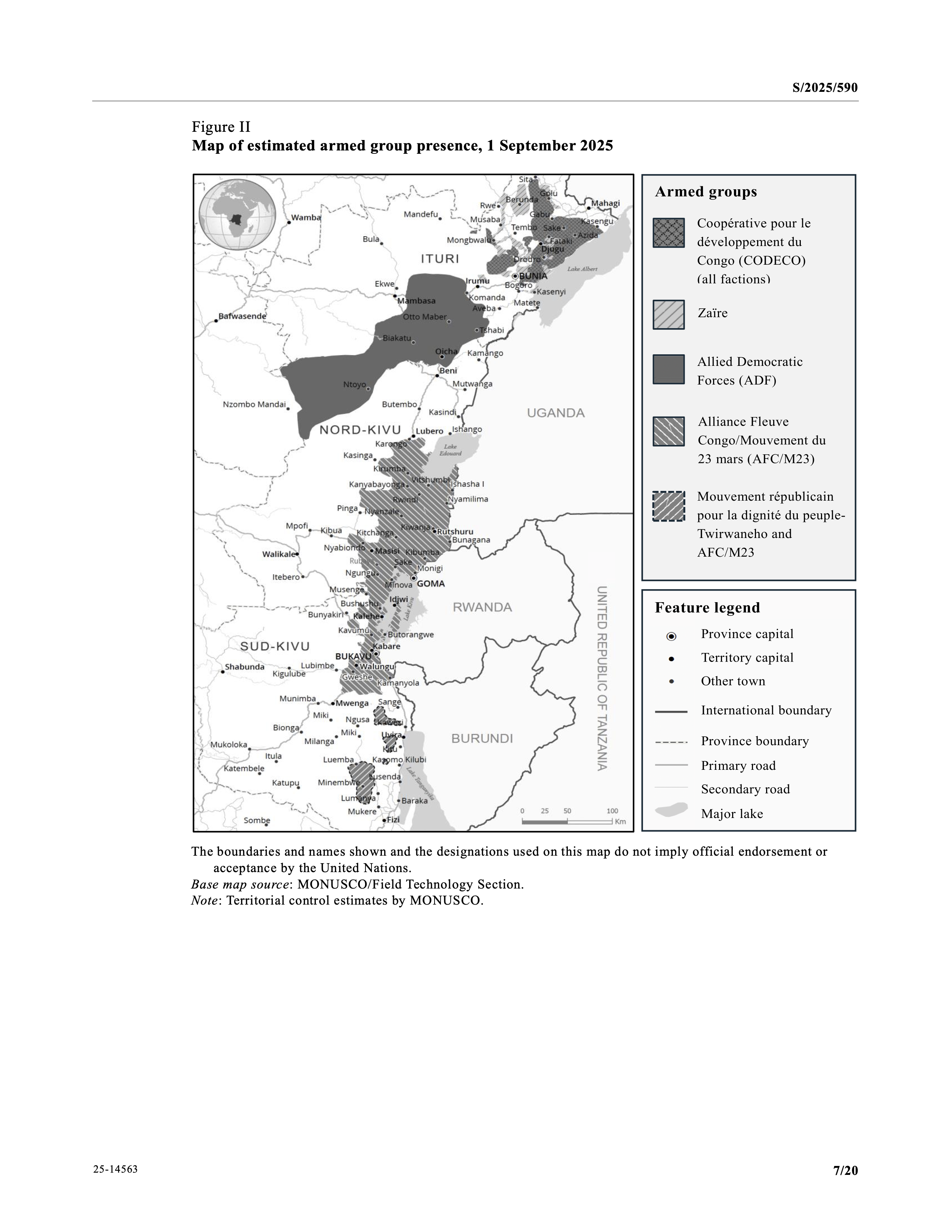 MONUSCO SG Report September 2025