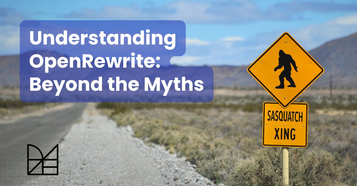 OpenRewrite Myths