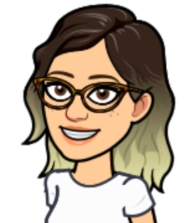 Nicole Genova faculty profile cartoon avatar with glasses