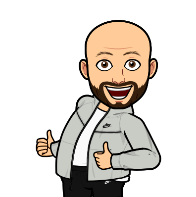 Cartoon illustration of staff member giving thumbs up