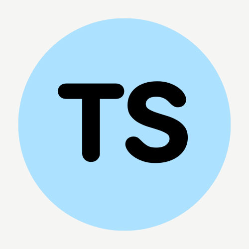 TypeScript programming language logo