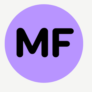 Makesha Frank initials logo