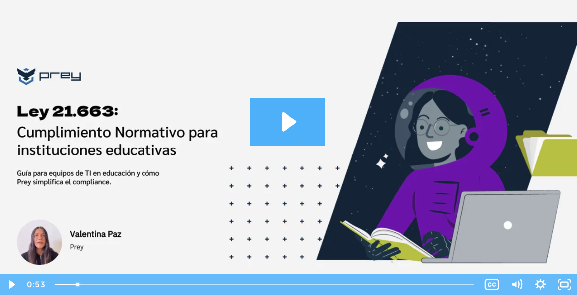 Webinar Ley Marco de Ciberseguridad de Chile-sector EDU