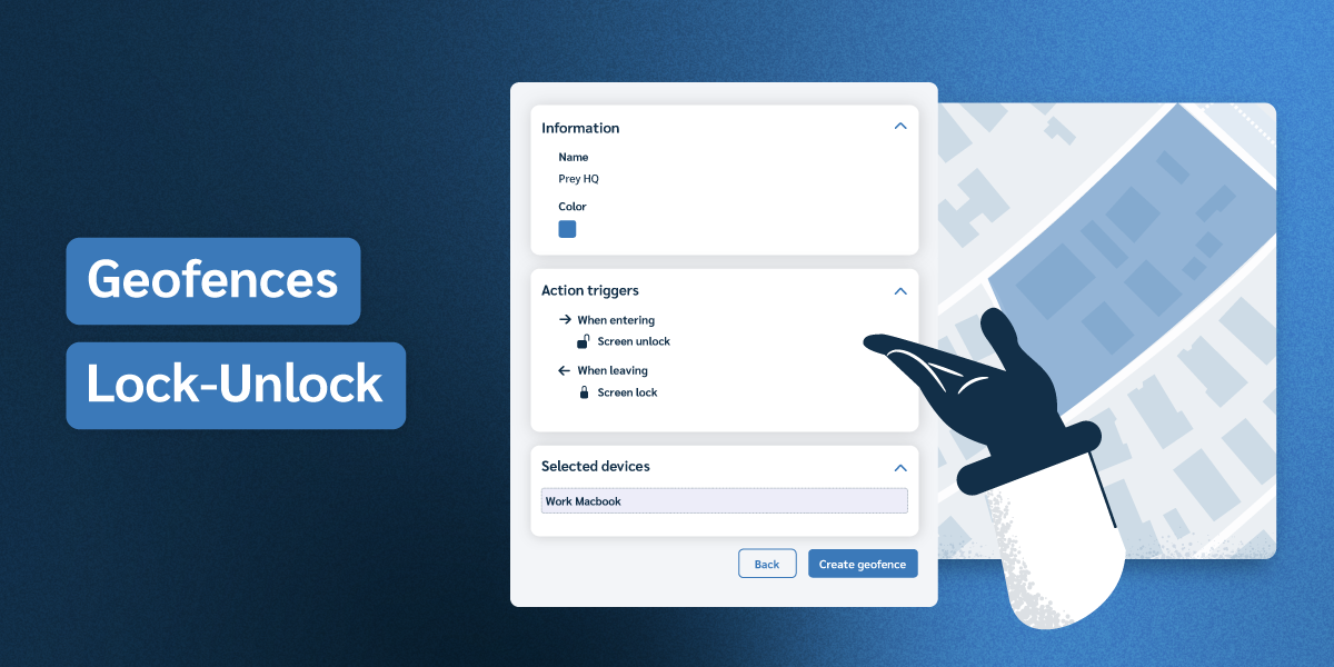Geofence Lock and unlock action triggers