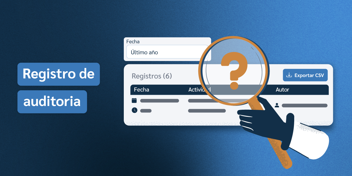Registro de auditoría