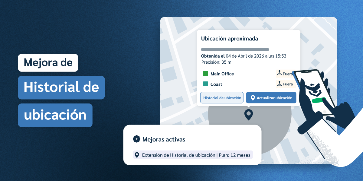 Extensión del historial de ubicaciones 